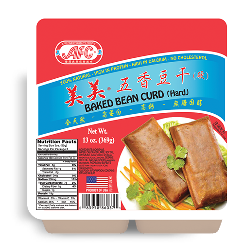 BAKED BROWN SOY BEAN CAKE - VISOY - LOOSE - 13oz