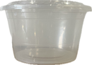 CLEAR PLASTIC 48oz BOWL AND LID - 120 SETS