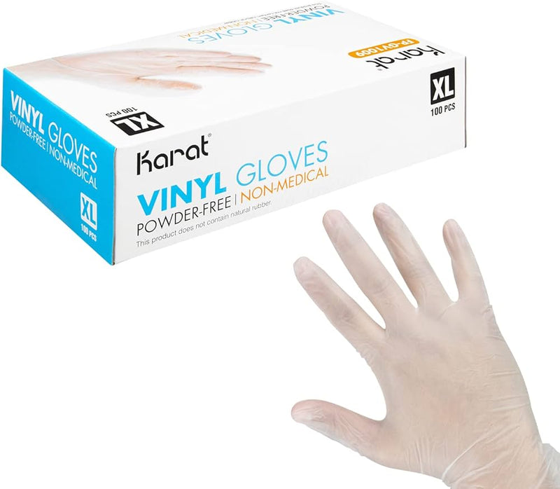 VINYL GLOVE - EXTRA LARGE - 100pc