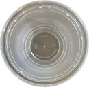 CLEAR PLASTIC 48oz BOWL AND LID - 120 SETS