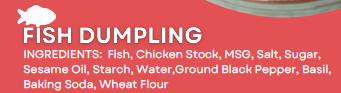 (D18) FISH DUMPLING - CALI - 10x30pc