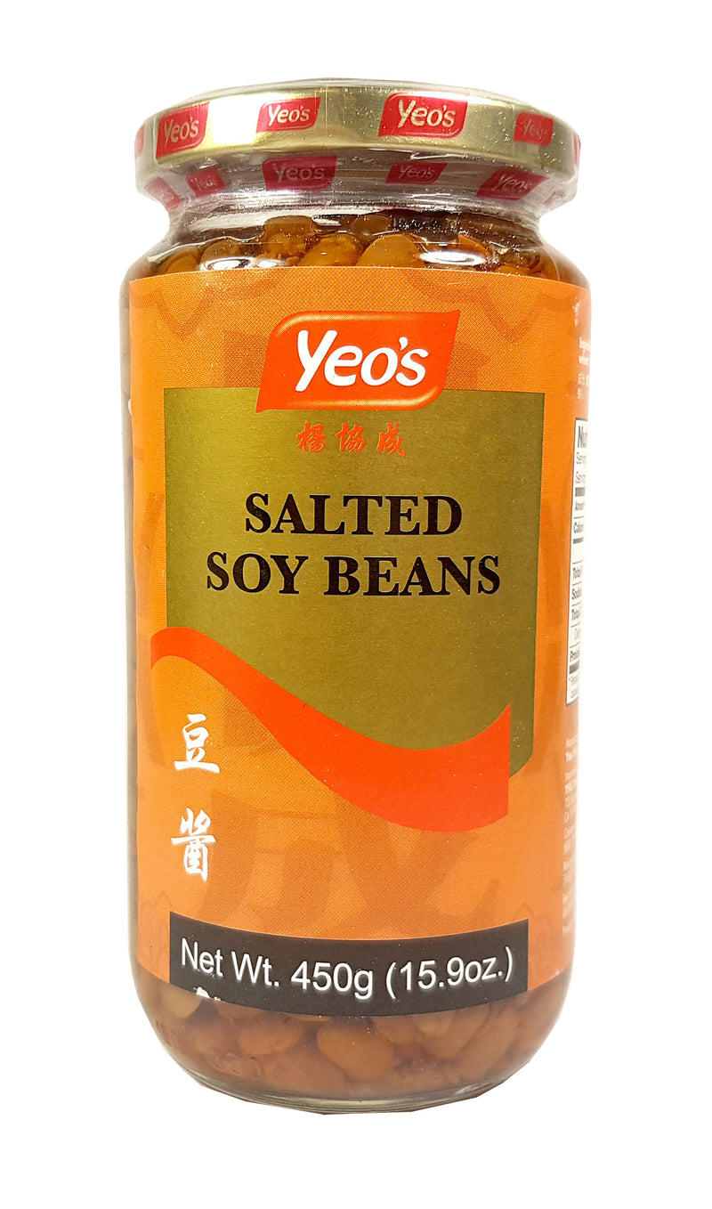 SALTED SOY BEANS - YEO'S - 24x16oz