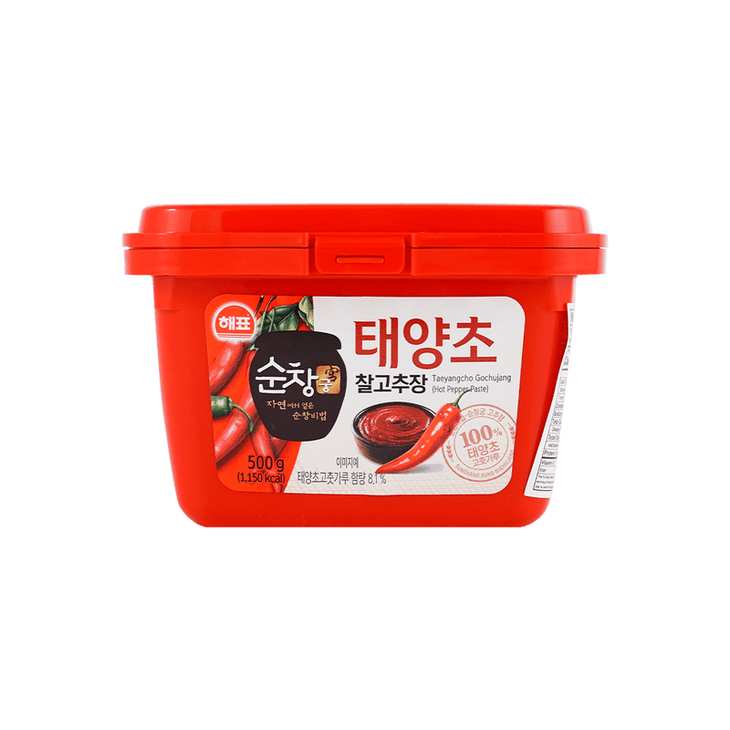 KOREAN RED PEPPER CHILI PASTE (GOCHUJANG) - 4x6.6#