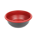 22oz RED/BLACK PLASTIC BOWL - TL022 - 300pc