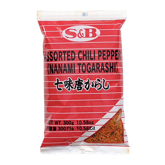 SHICHIMI TOGARASHI JAPANESE SPICE POWDER - S&B - 10.5oz