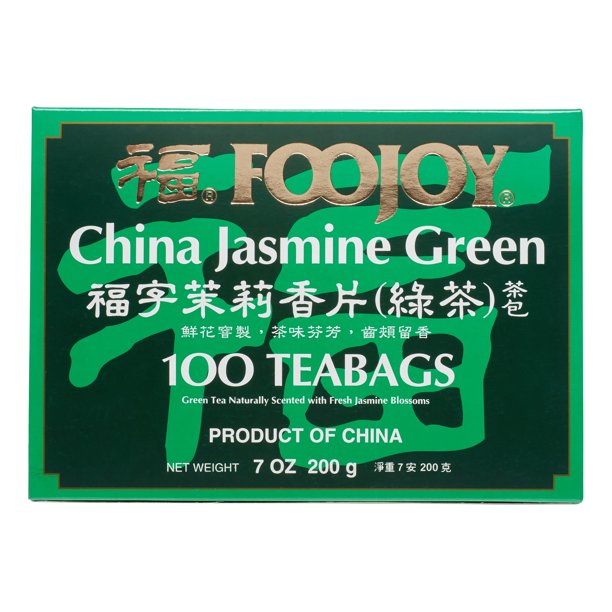 GREEN TEA PACK - FOOJOY - 12x100