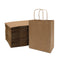 BROWN BAG WITH HANDLE (S) - BALBOA - 8x10.5x4.5 - 250pc