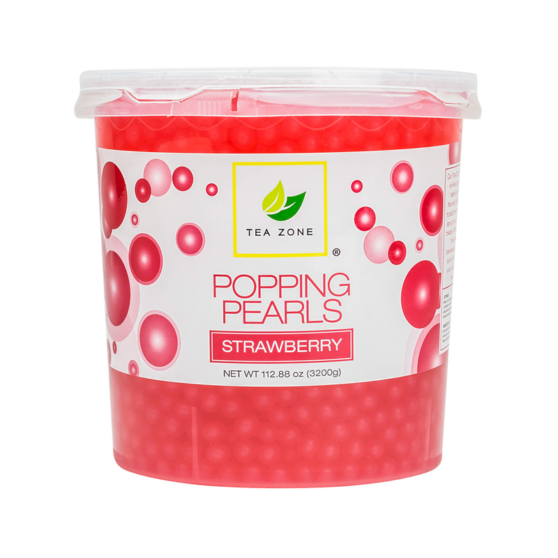STRAWBERRY POPPING BOBA - TEA ZONE - 7#