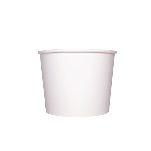 32oz WHITE PAPER FOOD CONTAINER - 600pc