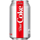 DIET COKE CAN - 24x12 fl oz - (INCLUDES CRV)