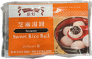 GLUTINOUS SESAME RICE BALL W/ BLACK SESAME - 24 x 10.5oz