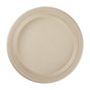 10" NATURAL BAGASSE ROUND PLATE - KE-BPR10N-1C - 500pc