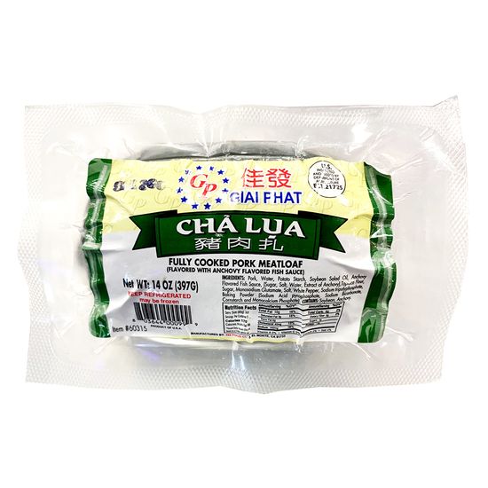 PORK MEAT LOAF - GP - CHA LUA - 3x8#