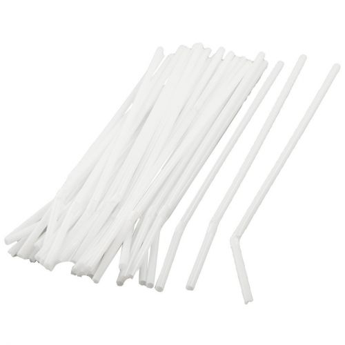 PAPER WRAPPED CLEAR PLASTIC 8.25" STRAW - 2000pc - C9094